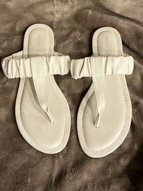 Kelly & Katie White Sandals